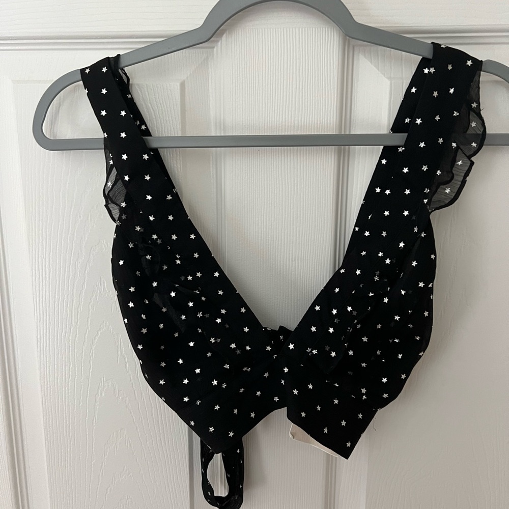 THE EAST ORDER star tie back top (urban outfitters)